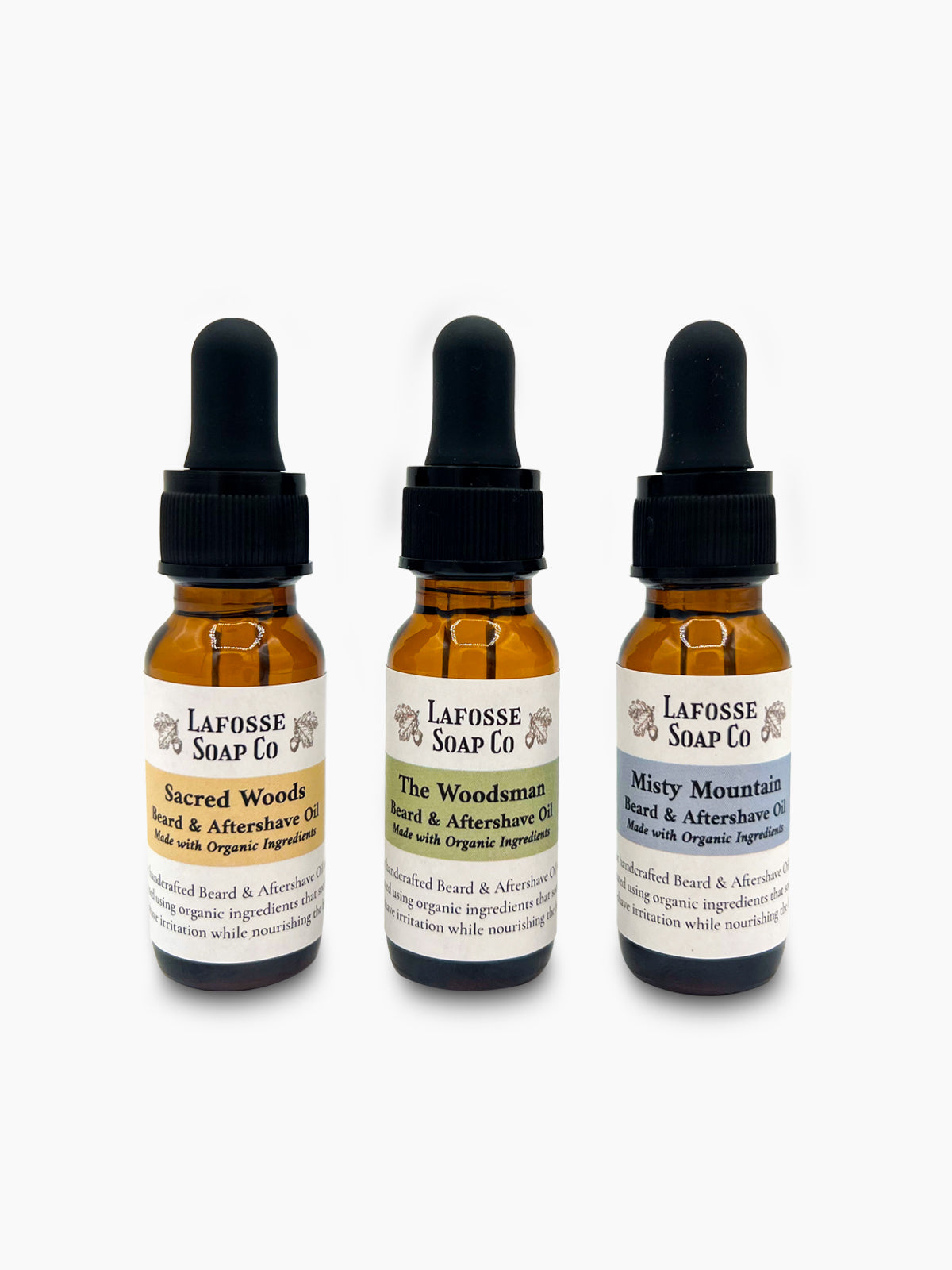Beard & Aftershave Oil Sample Pack
