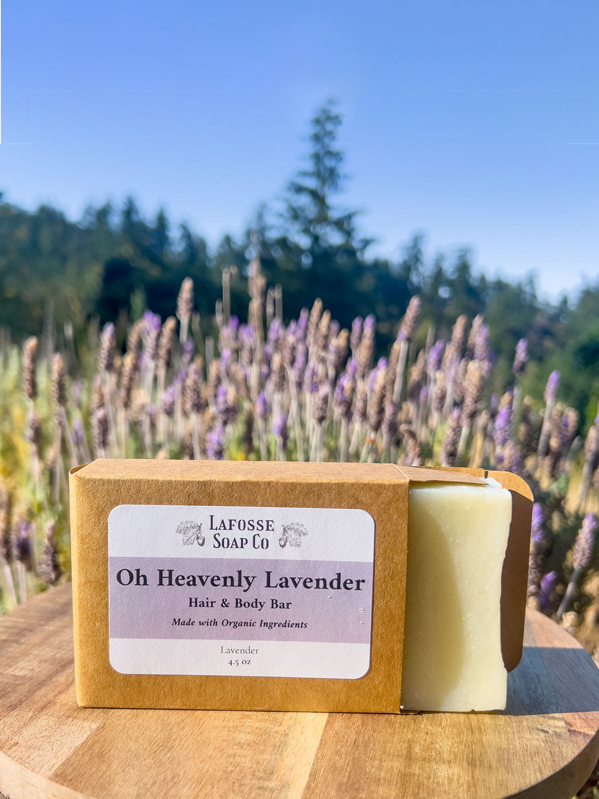 Oh Heavenly Lavender Hair & Body Bar