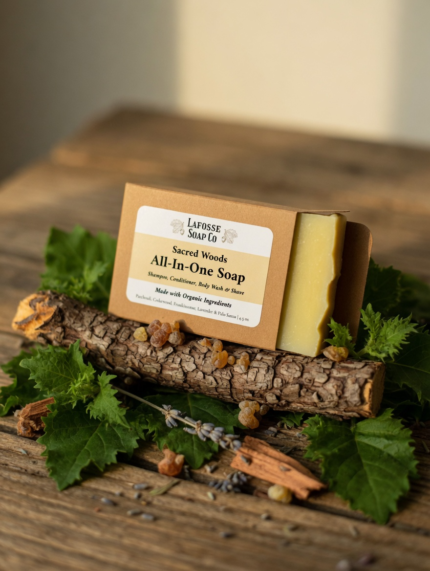 Sacred Woods All-in-One Soap