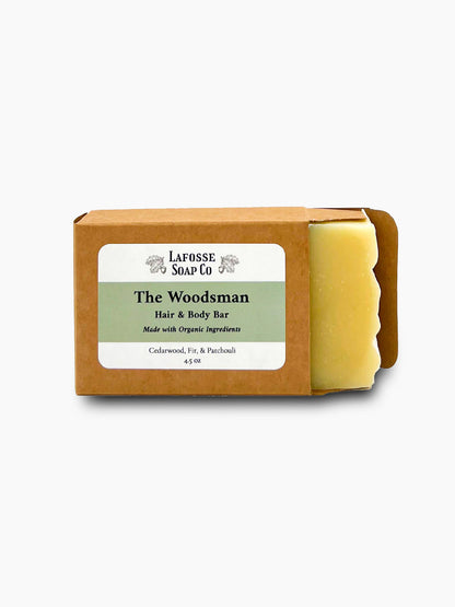 The Woodsman Hair & Body Bar